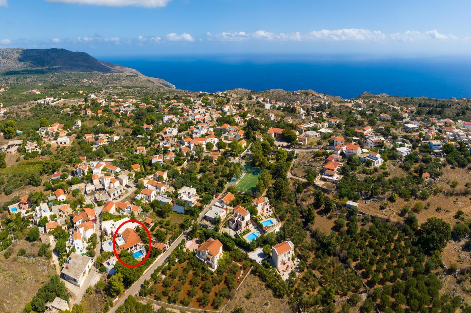 Villa Maro Large Private Pool Ac Wifi Kefalas Bagian luar foto